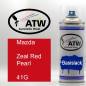 Preview: Mazda, Zeal Red Pearl, 41G: 400ml Sprühdose, von ATW Autoteile West.